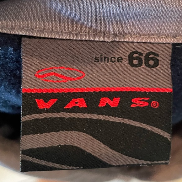 Vans Men’s Gray Button Front Fleece Lined Shacket Size L - Picture 3 of 6